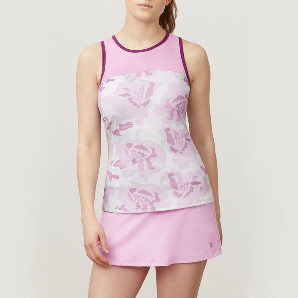 Cute Fila Tank top and tennis skirt outfit Size XS
